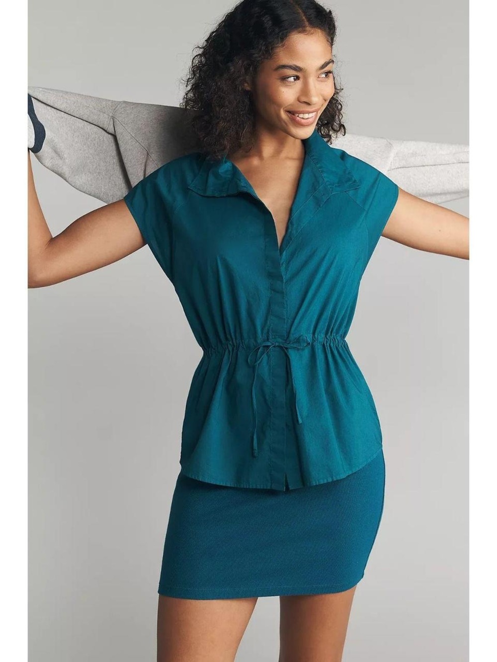 Anthropologie Sundry Sporty Twofer Mini Dress